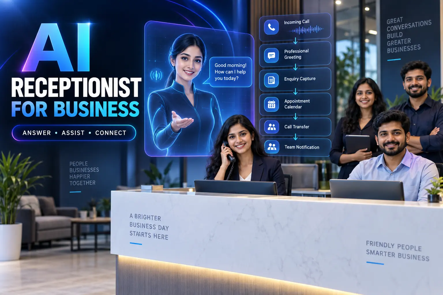 AI Receptionist for Business