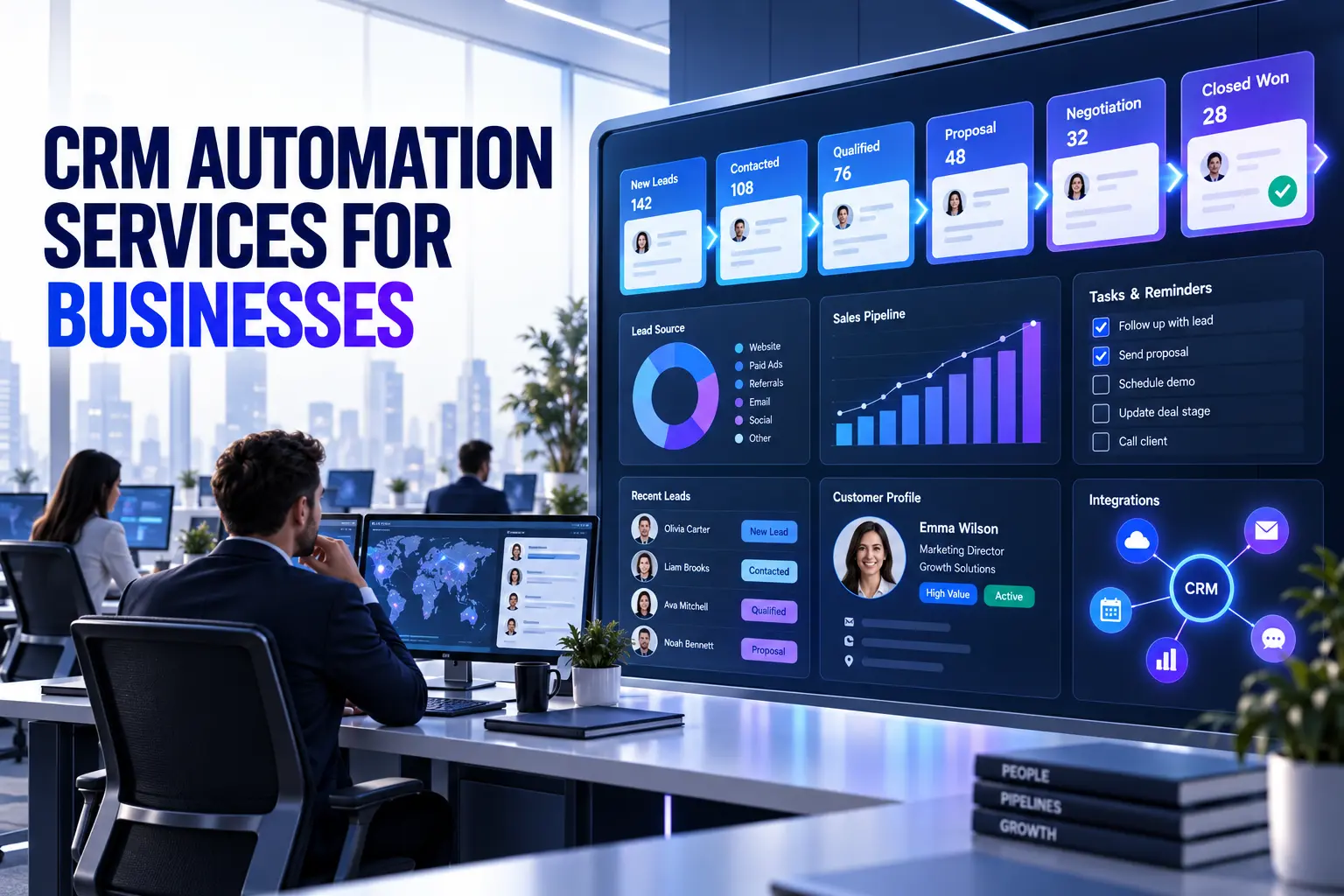 CRM Automation Services for Businesses
