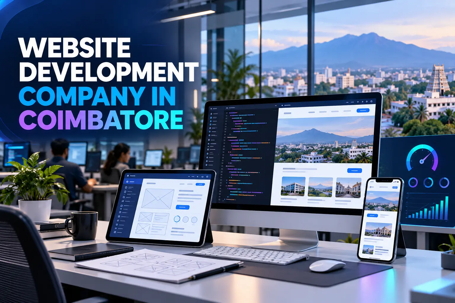 Website Development Company in Coimbatore – Lights Onn iTech